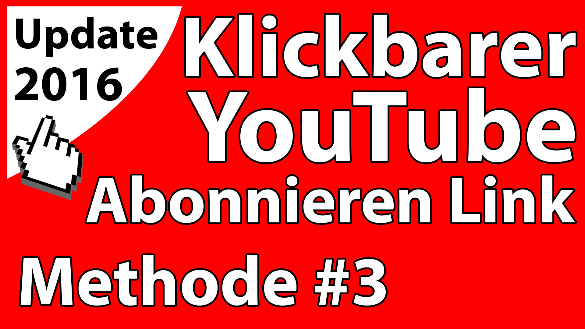 YouTube Abonnieren Link Methode #3 ►► Klickbarer YouTube Abonnieren Link ✔ Abonnieren Button